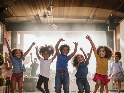 Фото Новогодний утренник в Banana Park