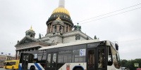 Движение троллейбусов изменится в центре Петербурга 31 декабря 