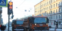 В Петербурге к уборке снега присоединился Центр управления парковками