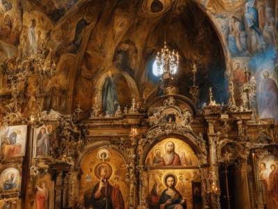 Фото Выставка Юрия Ступицы Икона. Исторический портрет