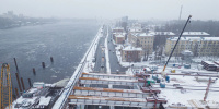 Опубликованы кадры со строительства Большого Смоленского моста Опубликованы кадры со строительства Большого Смоленского моста