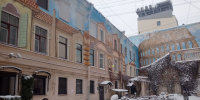 В Доме Радио на Итальянской началось восстановление исторической крыши В Доме Радио на Итальянской началось восстановление исторической крыши
