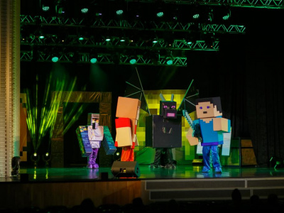 Фото Minecraft шоу