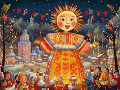 Фото Мастер-класс Масленичная кукла из лыка