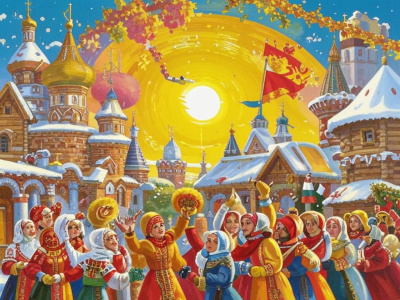 Фото Праздник Масленица в Вуокса-парке