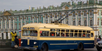 На выставке в «Экспофоруме» появится «синий троллейбус» МТБ-82 На выставке в «Экспофоруме» появится «синий троллейбус» МТБ-82