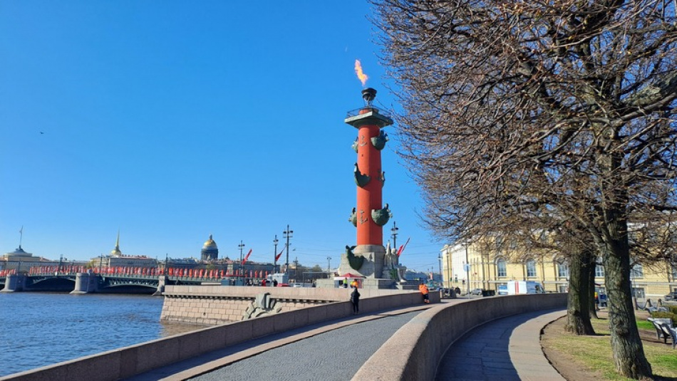 Петербург вошел в топ-3 популярных направлений для путешествий по России на майские