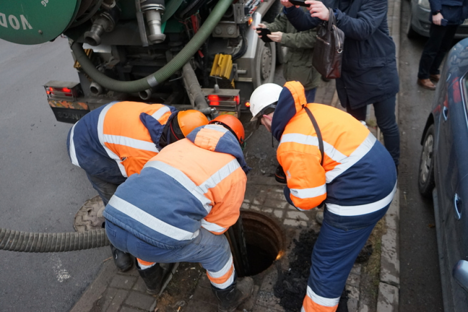 Водоснабжение в дома Пушкина вернули раньше указанного окончания срока аварийных работ