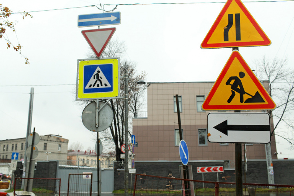 Дорожные работы в Петербурге приведут к ограничениям движения до конца сентября