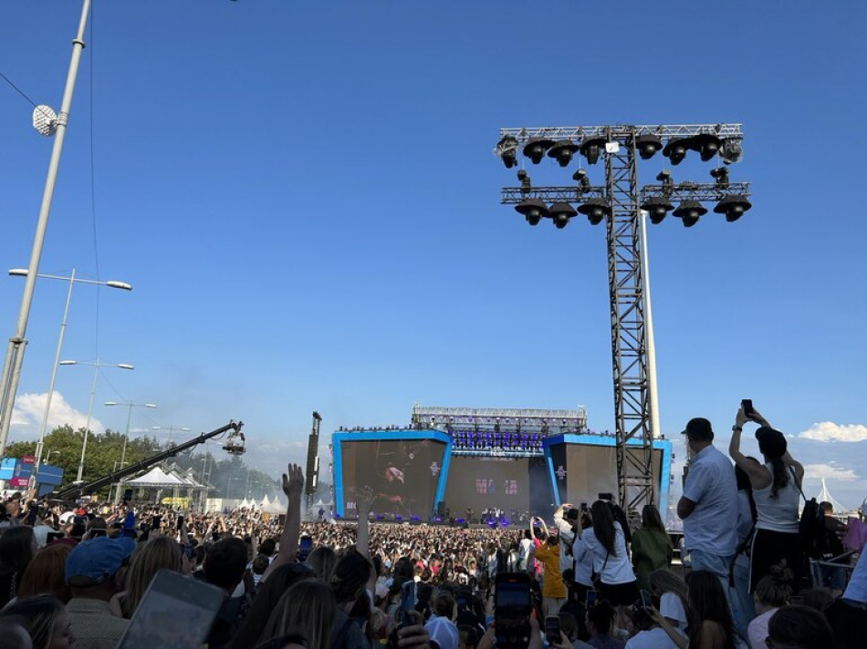 VK Fest в Петербурге начался, несмотря на наводнение накануне