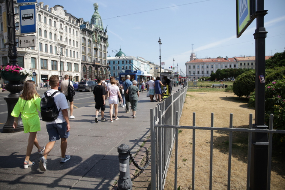 На три дня в Петербурге будет действовать «желтый» уровень погодной опасности