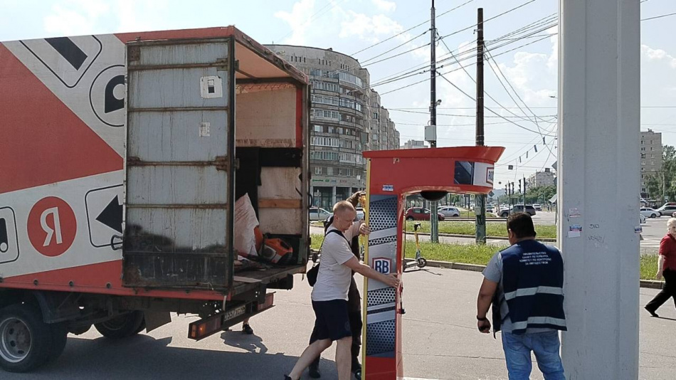 Десять нелегальных игровых автоматов исчезли с улиц Петербурга
