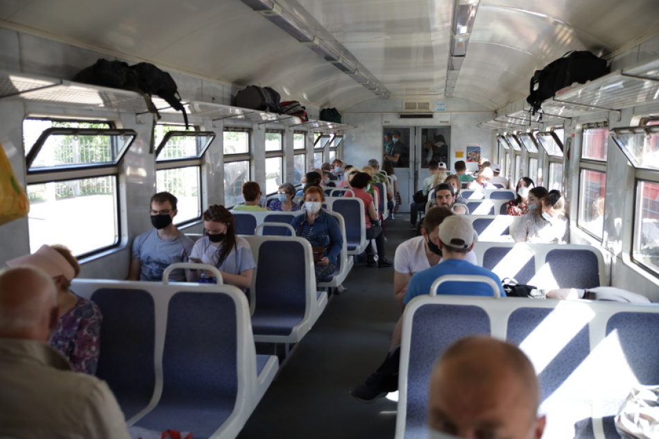 За полгода пассажиропоток электричек в Петербурге вырос на 24%