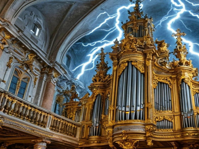 Фото Концерт Рок-хиты на органе при свечах