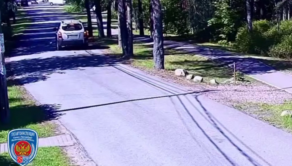 В Петербурге двухлетний ребенок получил травмы после наезда автомобиля на улице Новостроек