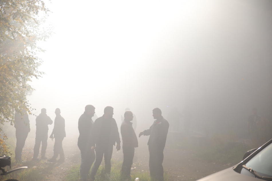 В Красносельском районе Петербурга пожарные ликвидировали возгорание на Аннинском шоссе