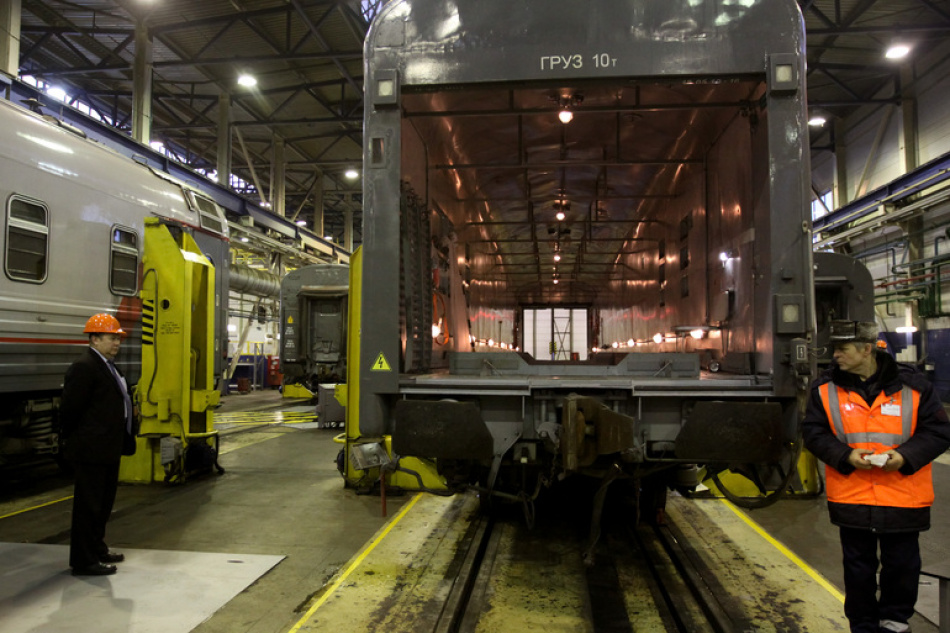 В Санкт-Петербурге представили новые вагоны РЖД с увеличенным пространством и комфортом