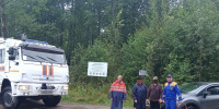 Спасатели и волонтеры вывели из леса под поселком Ромашки заблудившуюся пару