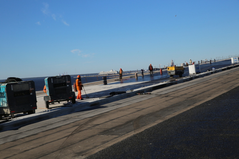 Движение на ЗСД ограничили вечером в пятницу в Петербурге