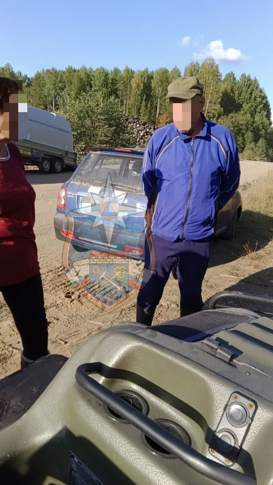 В лесах Подпорожского района завершилась операция по спасению мужчины