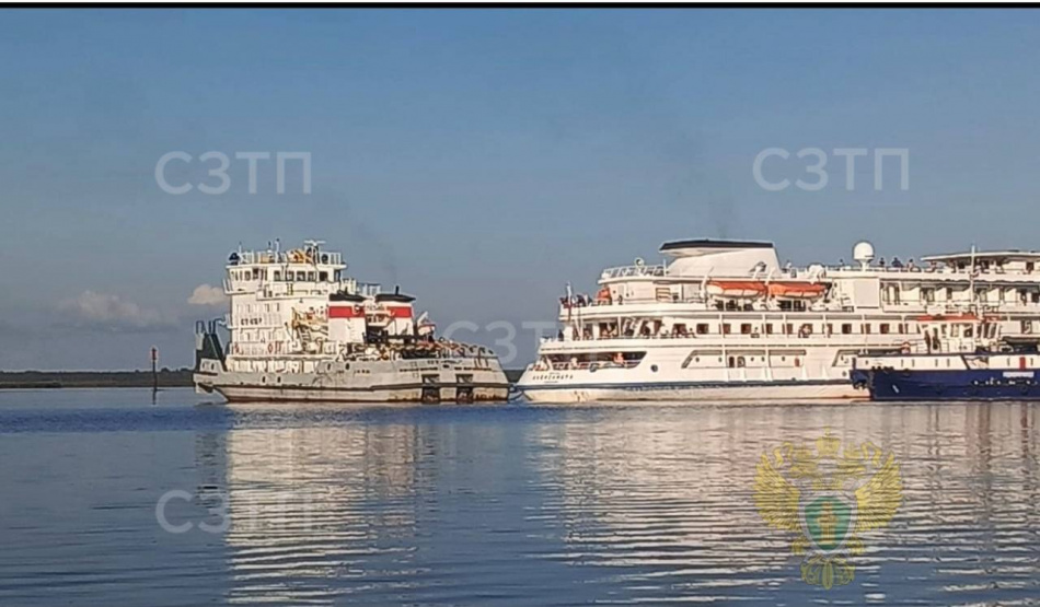 В Петербурге на грузовом судне у Гладкого острова произошло задымление, прокуратура начала проверку