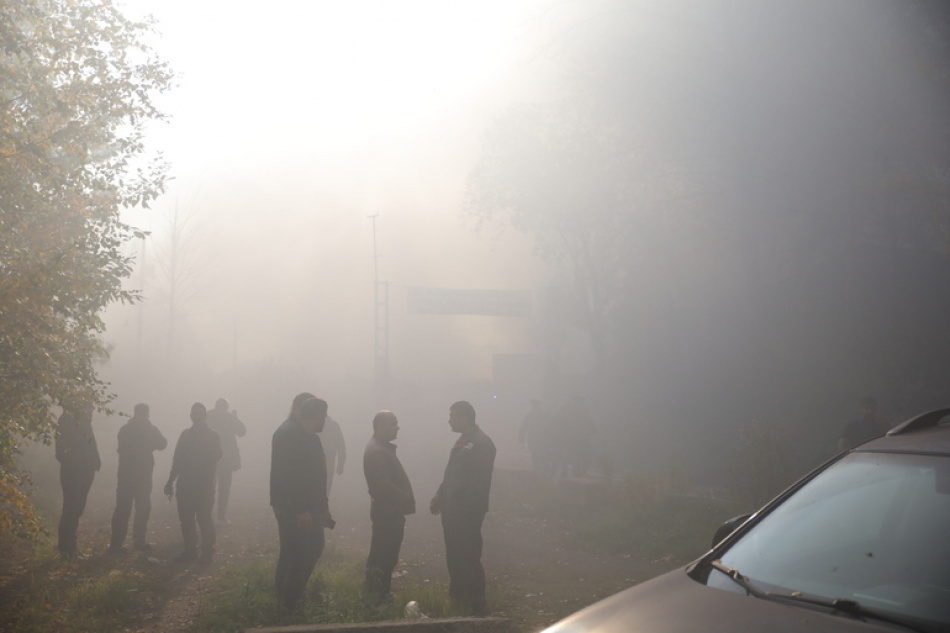 Взрыв на полигоне под Тосно объяснили специалисты МЧС