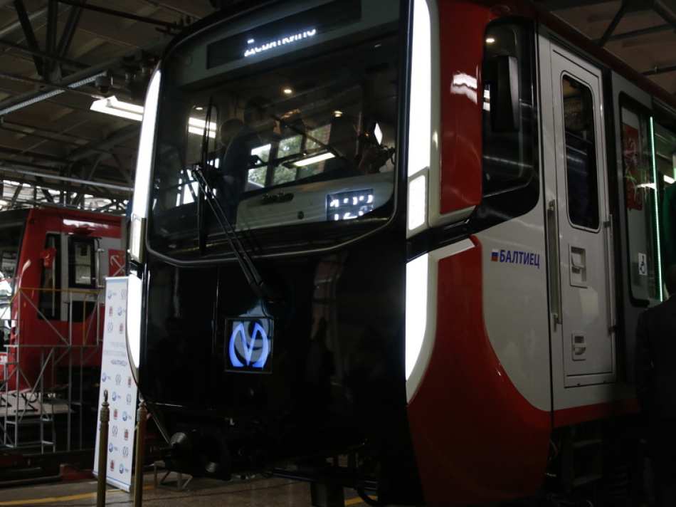 Последний поезд серии «Балтиец» поступил на красную ветку метро Петербурга
