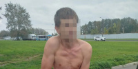 В Петербурге задержали мужчину без одежды за повреждение чужого авто