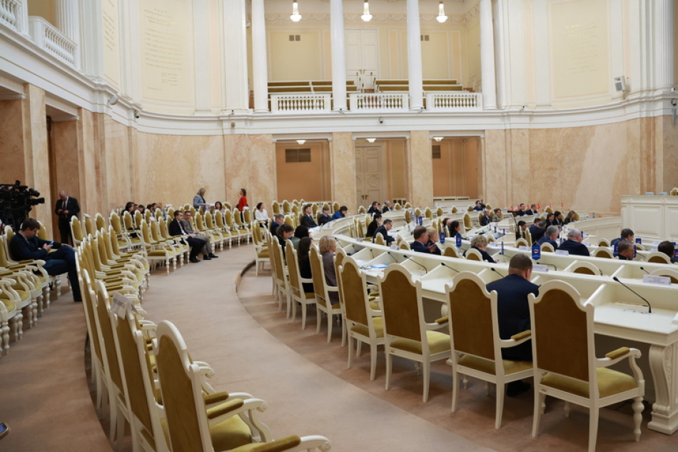 Петербургские депутаты предложили семь новых федеральных инициатив для обсуждения