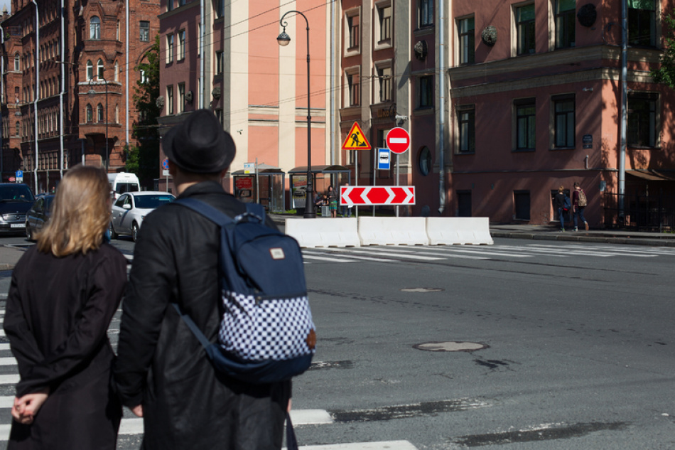 В Петербурге ограничат движение из-за фестиваля медиаискусства