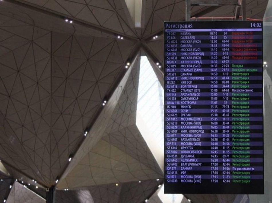 В «Пулково» появятся новые стеклянные перегородки с автоматикой