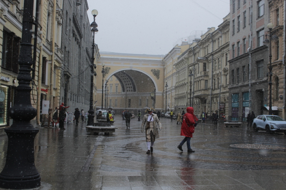 В Петербурге зафиксирована самая низкая температура сентября за месяц