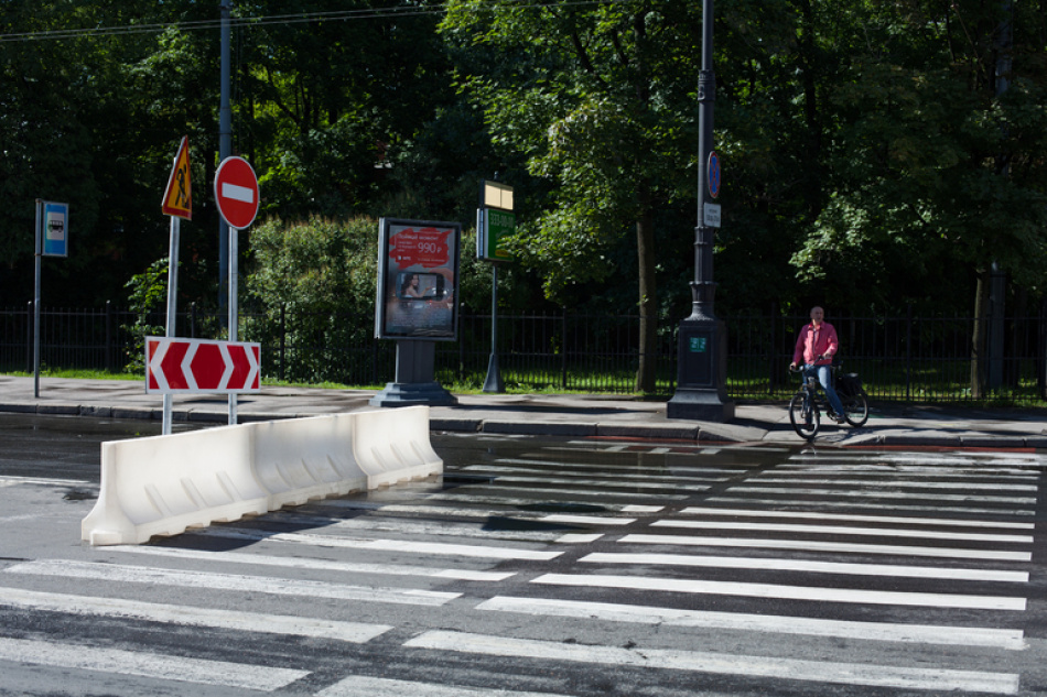 В Петербурге вводят новые ограничения движения на дорогах