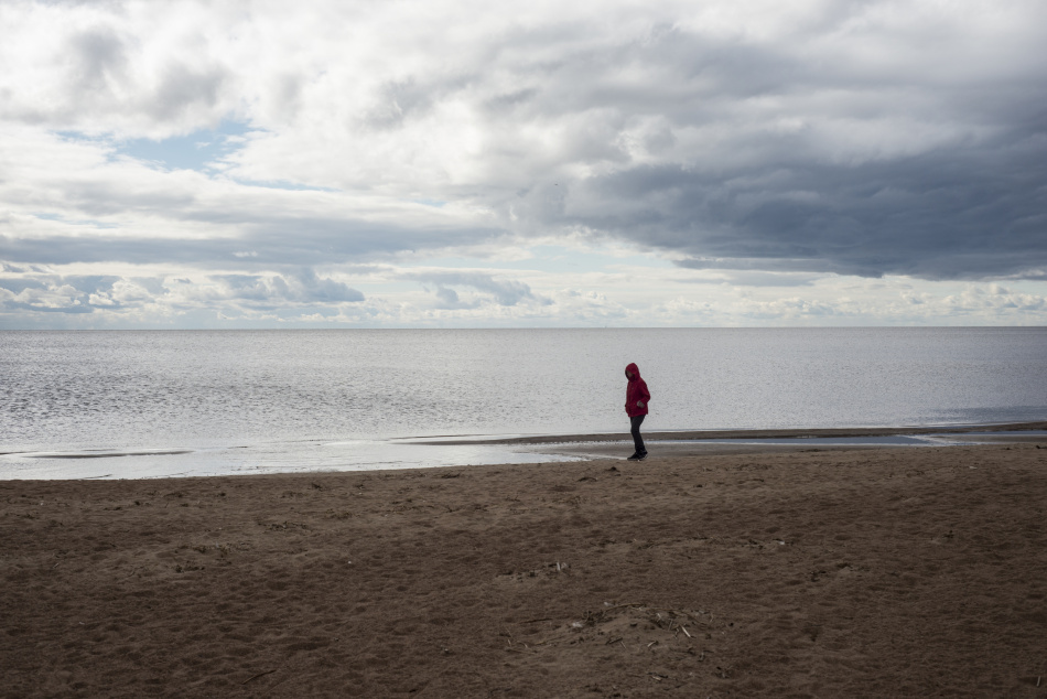 В Высоцке открыли новую зону отдыха с видом на Финский залив
