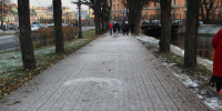 В Петербурге началась осенняя обработка дорог и парков от гололеда