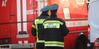 Крупный пожар в Приморском районе Петербурга полностью уничтожил частный дом