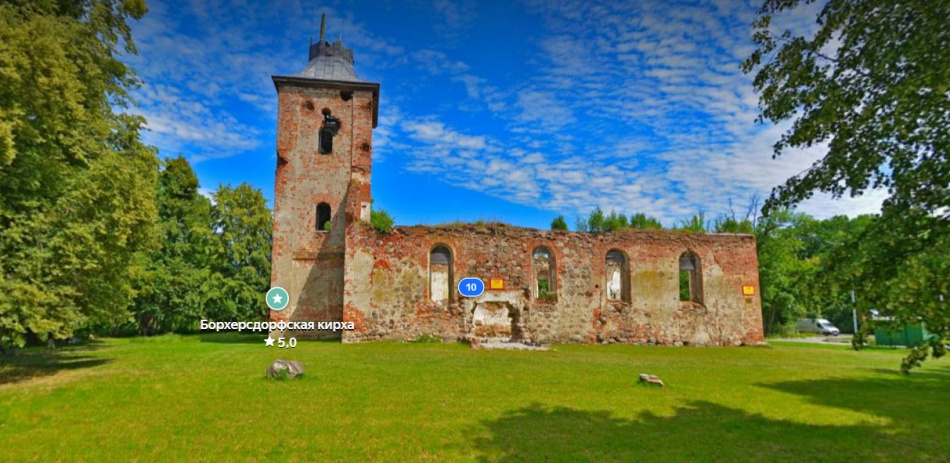 Волонтеры вдохнули новую жизнь в руины кирхи Борхерсдорфа