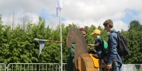В Приморском районе появился арт-объект, созданный с помощью искусственного интеллекта