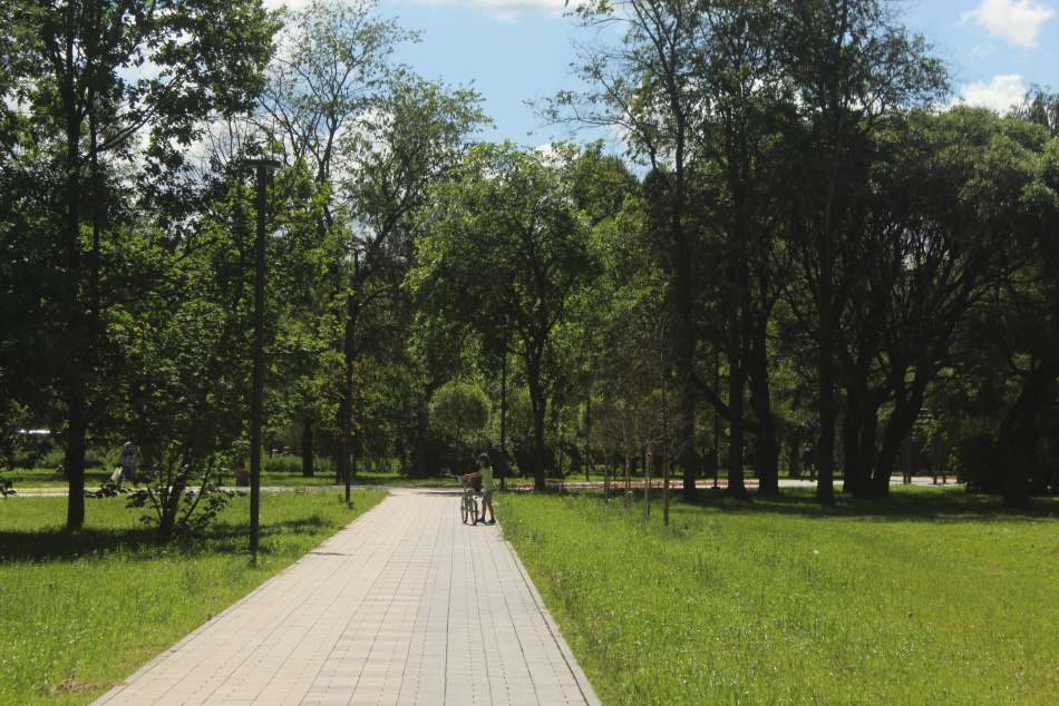 В Назии обновили сквер семьи и верности по нацпроекту