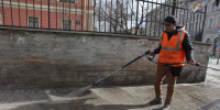 Петербургские улицы готовят к зиме и поддерживают чистоту в октябре