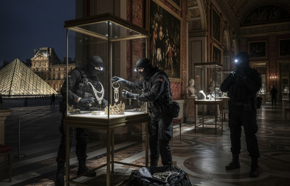 Никас Сафронов объяснил причины дерзкой кражи в Лувре