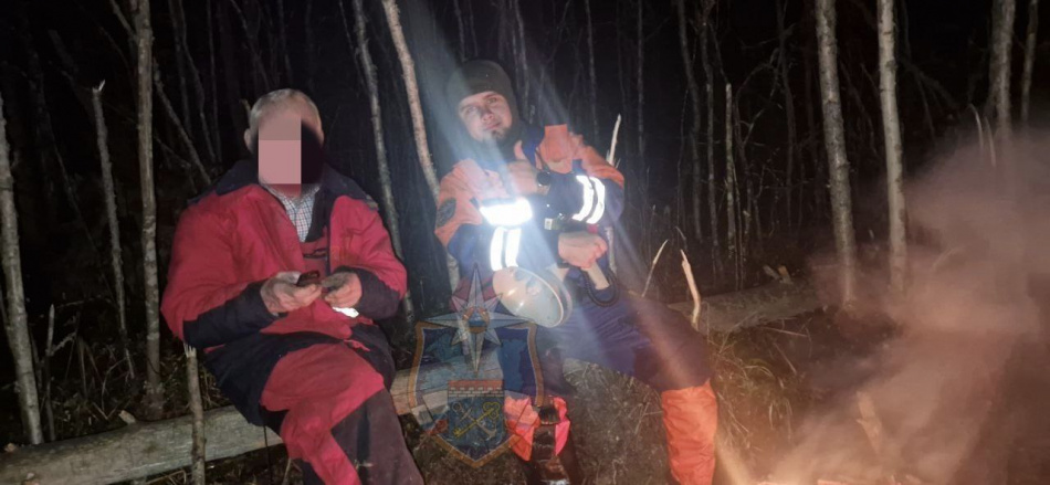 В Лужском районе спасли заблудившегося в лесу пожилого мужчину