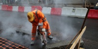 В Пушкине временно ограничат движение на ключевых перекрестках из-за ремонта дорог