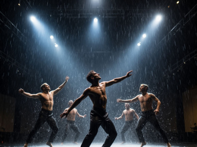 Фото Шоу под дождём Признание в любви