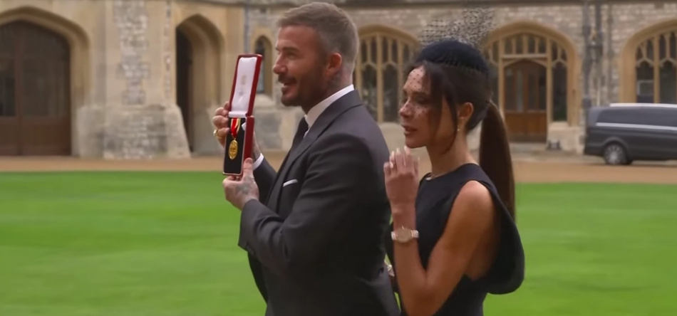 Дэвид Бекхэм рассказал, как прошла церемония посвящения в рыцари