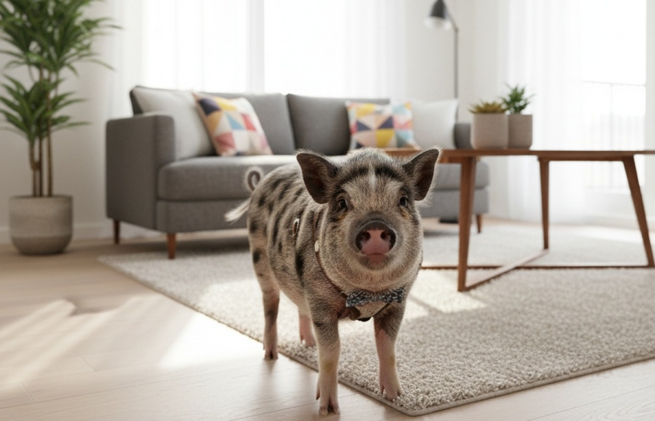 Владельцев домашних свиней в квартирах могут привлечь к ответственности