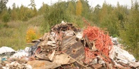 Прокуратура требует убрать незаконную свалку в Московском районе