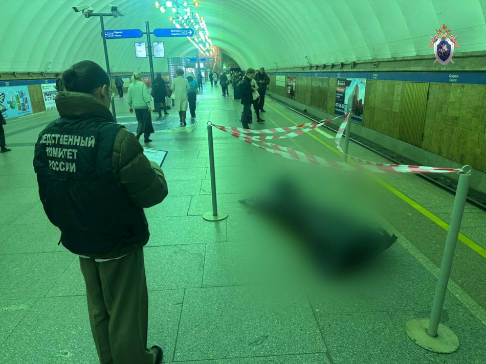СК выясняет обстоятельства гибели мужчины на станции «Озерки»