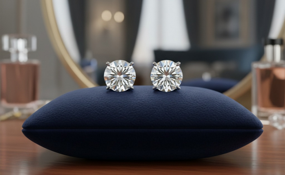 Как выбрать идеальные серьги-пусеты с бриллиантами: советы от Бхуми Химават