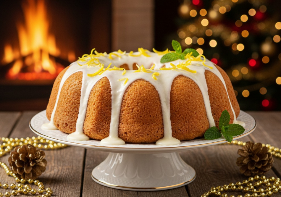 Лимонный манник на кефире: идеальный рецепт для новогоднего стола